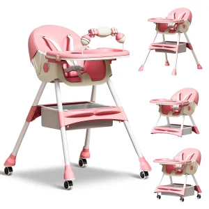 Foldable 4-in-1 Baby High Chair