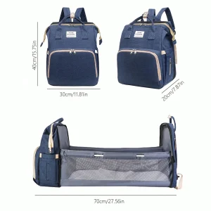 Foldable Changing Station Diaper Backpack