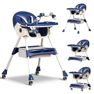 Foldable 4-in-1 Baby High Chair