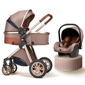 3-in-1 Luxury Baby Pushchair