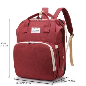 Multifunctional Baby Diaper Backpack Bag