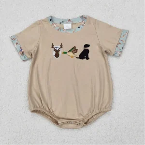 Infant Boys Hunting Deer Romper